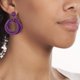 thumbnail image 2 of Pendientes Elegant Confetti Tokyo chapados en oro negro de 18 quilates, 2 of 4