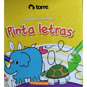Torre - Libro Para Colorear Pinta Letras