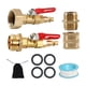 thumbnail image 4 of Adaptador De Soplado Para RV Winterize, Rosca De Manguera De Agua De Jardín Resistente De 3/4 "para Rvs, 6 Uds., 4 of 5