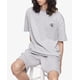 thumbnail image 4 of Camiseta Calvin Klein Relaxed Fit Monogram Logo para hombre, 4 of 6