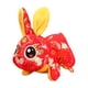 thumbnail image 2 of Lindo Año Nuevo Chino Conejo De Peluche De Juguete Conejito Muñeca Vacaciones Animales De Peluche 20 Cm Rojo, 2 of 3
