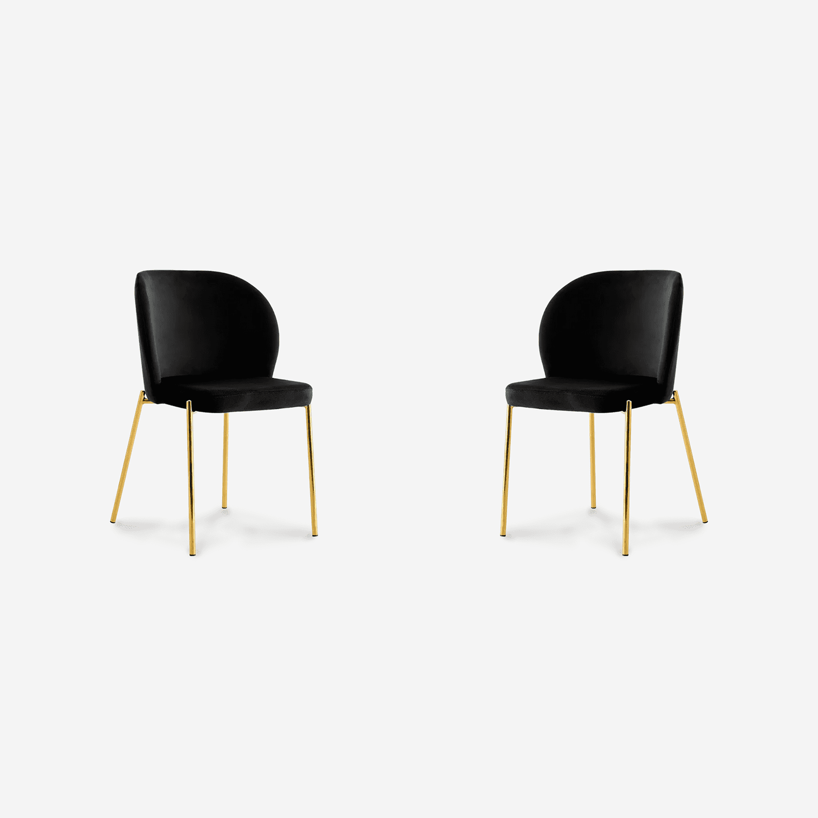 Javimate - Pack 2 Sitiales Cartagena Gamuza Negro