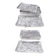 thumbnail image 2 of Bandeja Para Asar De Papel De Aluminio De 40 Uds., Plato Rectangular Para Barbacoa, Molde Desechable Para Pasteles, 2 of 5