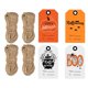 thumbnail image 5 of 400 Etiquetas De Papel De Halloween, Tarjetas Estampadas, Fiesta, Boda, Caja De Regalos, 5 of 5