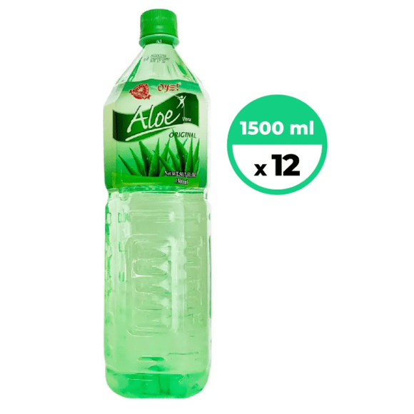 Pack 12 Jugo Aloe Vera Sabor Original 1500 Ml - Oye!