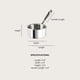 thumbnail image 2 of Butter Warmer All-Clad D3, 3 capas, acero inoxidable, 0,5 L, inducción, 2 of 6