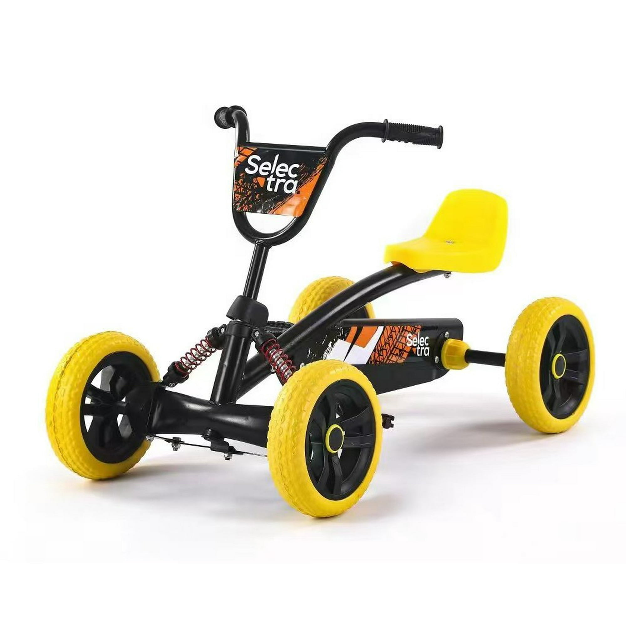 Vipnetwork - Gokart Racing Con Pedales Amarillo