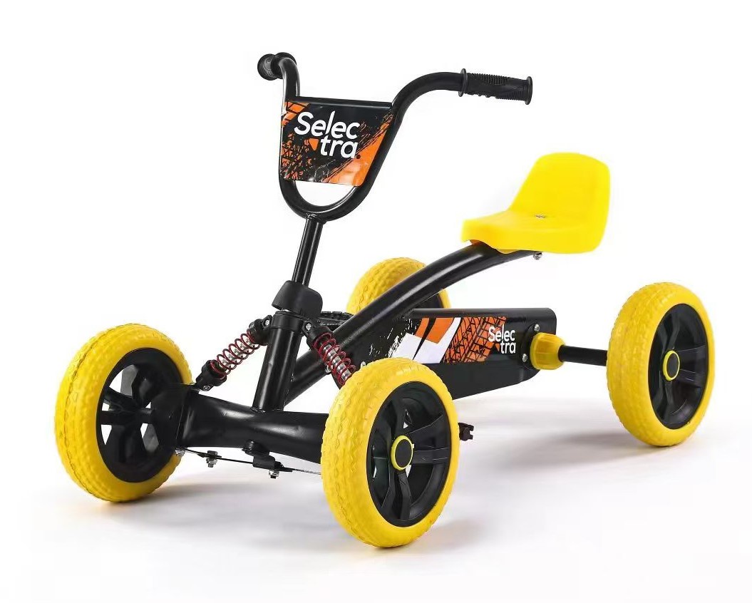 Vipnetwork - Gokart Racing Con Pedales Amarillo