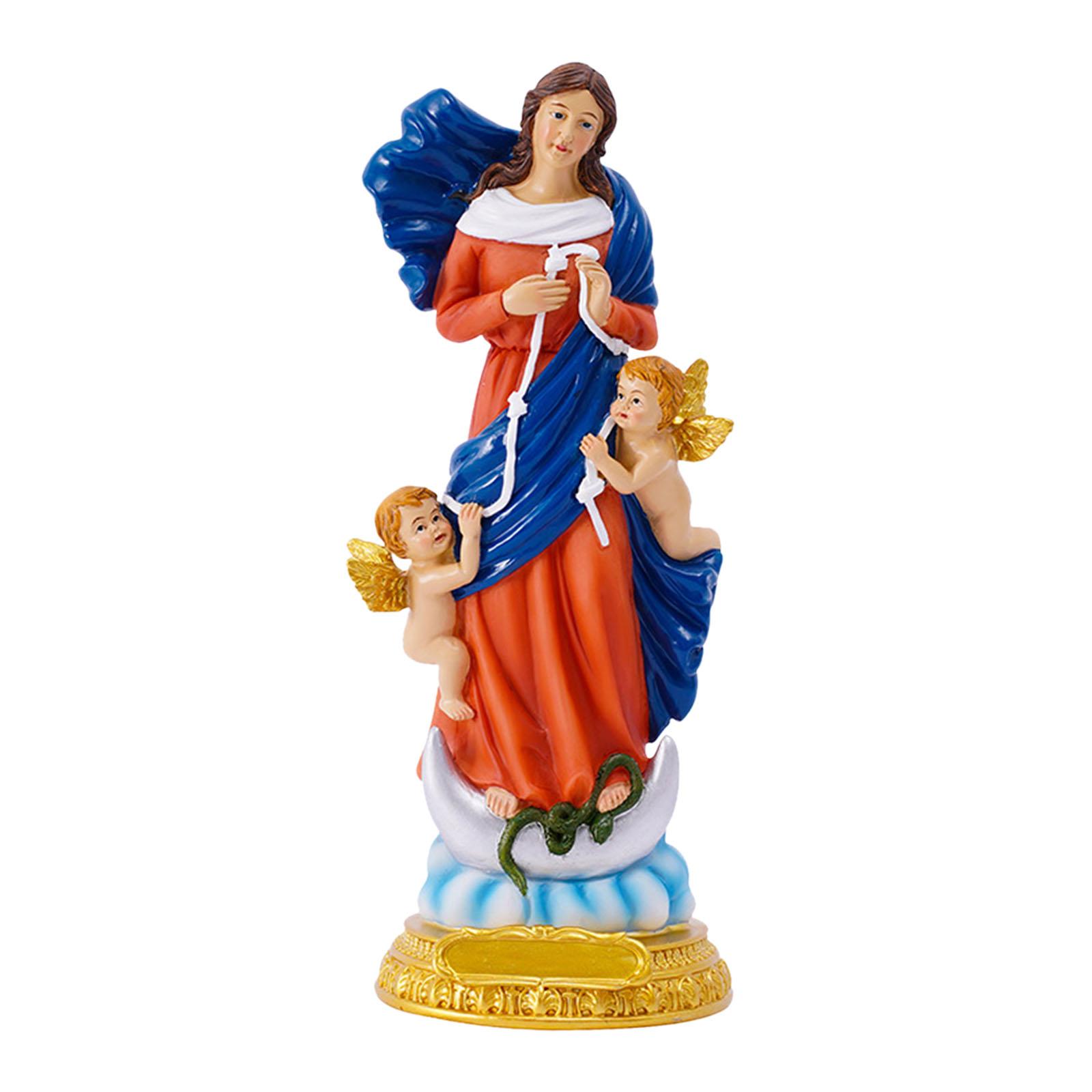 Bothyi - Estatua De La Virgen María, Escultura De Ángel, Centro De Mesa De Boda, Figuras De Resina