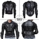 thumbnail image 2 of Chaqueta de protección completa OHMOTOR para hombre, negro, 3XL, 2 of 7