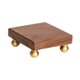 thumbnail image 4 of Pedestal De Madera Multifuncional Para Tocador De Casa De Campo, 10 X 10 X 4 Cm, 4 of 5
