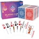 thumbnail image 2 of Cartas de juego Wkchxd, paquete de 12, tamaño póker jumbo, impresión grande, 2 of 8