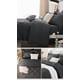 thumbnail image 2 of suxuMhao Juego de Ropa de Cama King Acolchado con Patrón de Diamante, Juego de Edredón Tamaño King, Juego de Edredón para Cama con Funda de Edredón y Fundas de Almohada - 3 Piezas,1 Funda de, 2 of 4