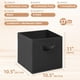 thumbnail image 4 of Storage Cubes STORAGE MANIAC Durable, paquete de 6 unidades, tela negra, 4 of 7