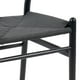 thumbnail image 4 of Silla de Comedor Wishbone Negro, 4 of 9