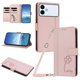 thumbnail image 1 of Funda Cartera Trébol para Samsung Galaxy S26 Edge con Ranuras Tarjetas y Carga Inalámbrica Rosa, 1 of 6