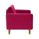 thumbnail image 5 of Sofa Retro 1c Felpa 04 Burdeo, 5 of 6