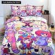 thumbnail image 1 of v974 Bed Sheets THE AMAZING DIGITAL CIRCUS Cartoon Bedding Set Polyester Fashion Duvet Cover Twin Size Bedclothes with Pillowcases for Teens Bed 3-Piece Bedding Set (1 Duvet Cover + 2 Pillow Shams) Be, 1 of 5