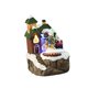 thumbnail image 4 of Caja Musical Navide?a, Recuerdo De Fiesta, Decoración Iluminada Para Fiesta, Chimenea, Techo Verde Festivo, 4 of 5