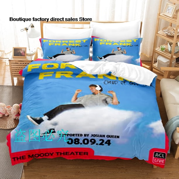 Forrest Frank Bedding Set Single Twin Full Queen King Size Bed Set Aldult Kid Bedroom Duvetcover Sets bed sheet set CcxBed Sheets