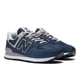 thumbnail image 3 of Zapatilla New Balance 574 Core para mujer azul marino/blanco talla 8.5, 3 of 9