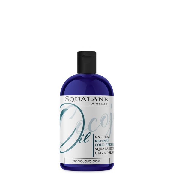 Aceite de escualano Dr. Joe Lab Pure Plant, refinado, prensado en frío, 240 ml