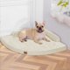 thumbnail image 1 of Cama ortopédica grande para perros MEKIY con funda extraíble, color beige, 1 of 7