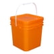 thumbnail image 2 of Cubo Cuadrado De Almacenamiento Portátil De Alta Resistencia Para Pintar, Cocina, Garaje, 25 L, 2 of 5