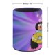 thumbnail image 2 of ¡Despierta, Carlo!-theme Cylinder Pen Holder Pencil Organizer with Flannel Lining PVC Leather Material Cardboard Base for study work 10*8CM, 2 of 6