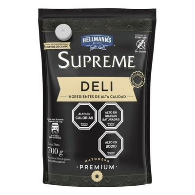 Mayonesa Supreme Deli Doypack 700 G Hellmann'S