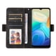thumbnail image 5 of Carcasa FOXDOCK Vivo Y56 5G de cuero PU, diseño acolchado clásico, protección contra caídas y rayones, 5 of 5