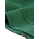 thumbnail image 5 of INSPIRE CHIC Chaqueta de motocicleta para mujer de ante sintético color sólido con cremallera asimétrica XL Verde, 5 of 6