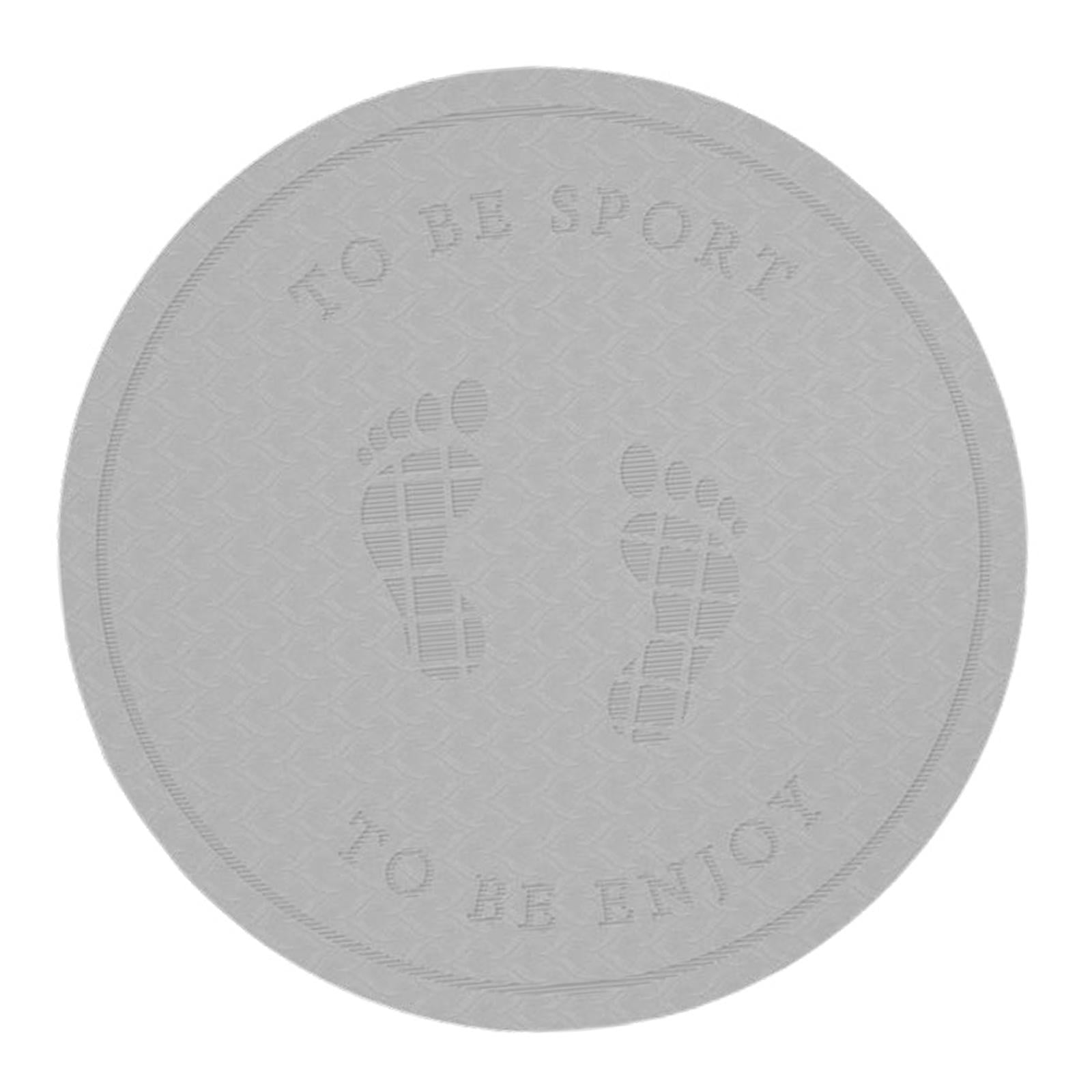 Ioensy - Alfombrilla Para Saltar Aislamiento Acústico Absorción De Golpes Fitness Colchonetas De Yoga Gris