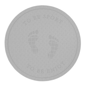 Ioensy - Alfombrilla Para Saltar Aislamiento Acústico Absorción De Golpes Fitness Colchonetas De Yoga Gris