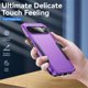 thumbnail image 5 of For Google Pixel 11 Funda a Prueba de Golpes Resistente Protección de Cuerpo Completo de Alta Resistencia a Prueba de Polvo/caídas Cubierta Funda, Morado, For Google Pixel 11, 5 of 7