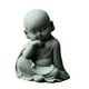 thumbnail image 3 of Estatuilla De Monje, Estatua De Buda, Artesanías, Coche De Casa De Té Hecho A Mano Para Meditación Delicada, 3 of 3