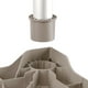 thumbnail image 4 of Mesa Plastico Terraza Exterior Patas Aluminio 85x85 Gris Tamaño Único, 4 of 6