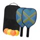 thumbnail image 4 of Pickleball Padel Mujer Cuadro De Carbono Con Bolsa De Pelotas Actividades Al Aire Libre Deportes Amarillo, 4 of 5