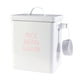 thumbnail image 1 of Cubo De Almacenamiento De Alimentos De Gran Capacidad Para Granos, Cereales, Harina, Arroz, Té, Contenedor Blanco, 1 of 5