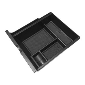 Ioensy - Bandeja Organizadora De Consola Central Negra Para Coche Tesla 2021-2022