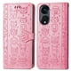 thumbnail image 1 of Funda Cartera FOXDOCK para OPPO Reno 8T 5G , Flip PU con Relieve de Gatos y Perros, Tarjetero y Soporte, 1 of 6
