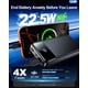 thumbnail image 3 of Cargador portátil Power Bank LILIO 60.000 mAh con 22,5 W negro, 3 of 8