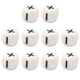 thumbnail image 5 of 10x Símbolo Dados Cuadrados Suministros Matemáticas Contar Enseñanza Para Niños Blanco, 5 of 5
