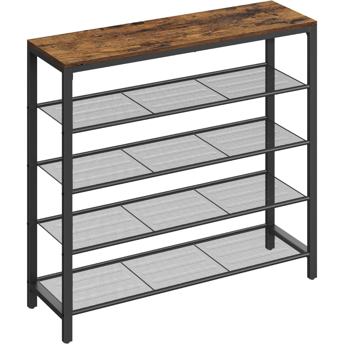 Casa Vinte - Mueble Zapatero Oxie 5 Niveles Fierro Y Madera