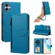 thumbnail image 1 of Funda con Billetera para [iPhone 16 Plus] con Bolsillo Zipper y Tarjetero Azul lago, 1 of 6