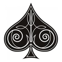 Rienda Libre Graphics - Decomural Ace Of Spades Card Games Ws-15564