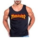 thumbnail image 3 of Polera Thrasher Magazine Gimnasio Musculosa Tank Gym Talla 2xl Negro Hombre, 3 of 3
