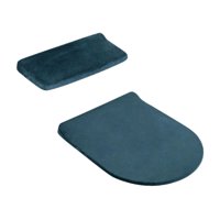 Bothyi - Juego De Funda Para Tapa De Inodoro, Cómoda Y Antideslizante, Elástica, Color Verde