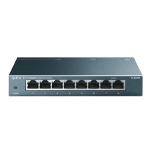 Tp-Link - Switch 8 Puertos Gigabit Tl-Sg108 Metalico