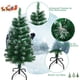 thumbnail image 3 of Árbol de Navidad CCINEE artificial de 90 cm con nieve flocada, 3 of 7